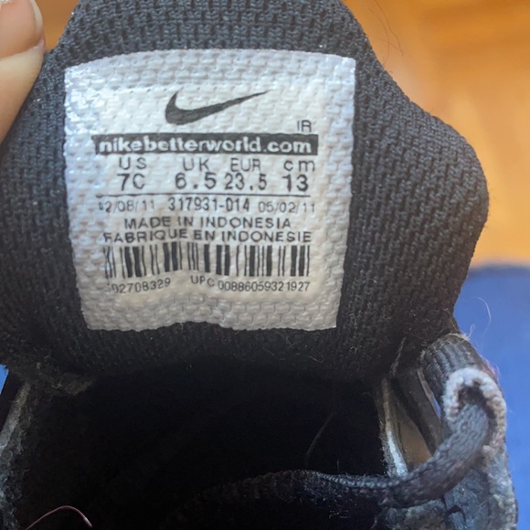 NIKE SHOX BABY SHOES SIZE 7C - Picture 6 of 6